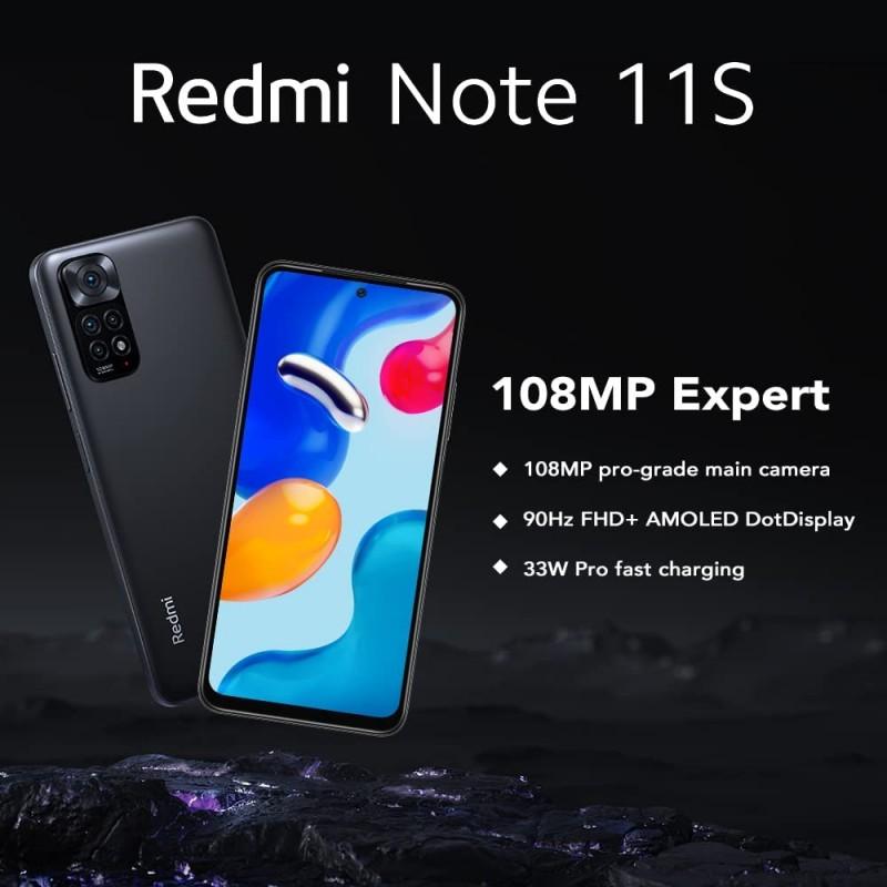 Teléfono Redmi Note 11S Graphite Gray